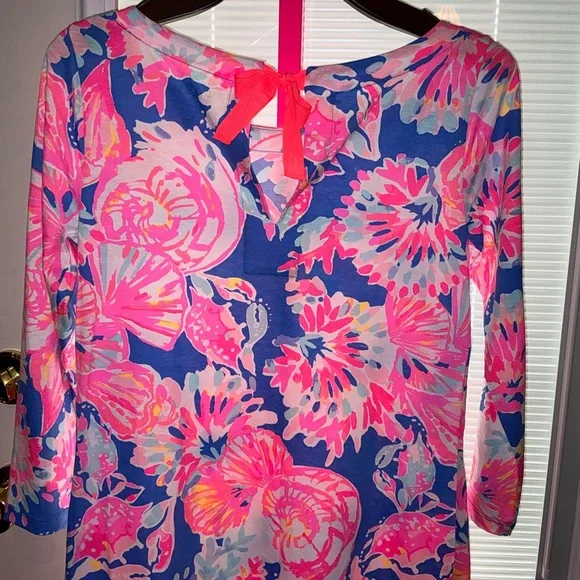 Lilly Pulitzer NWT Noelle Dress Navy Bayside Stripe Size S - Picture 5 of 16